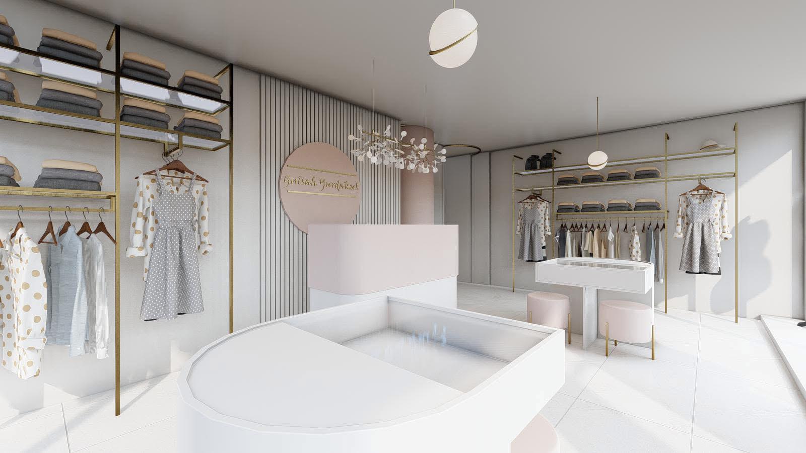 Butik mağaza iç mekan