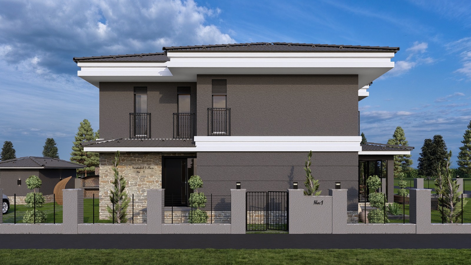 Villa iç mekan görünümü