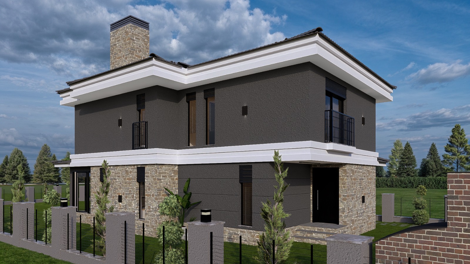 Villa genel görünüm