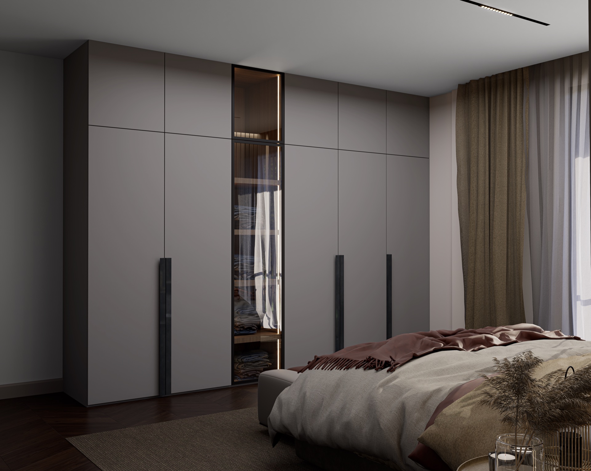 Yatak odası genel görünüm